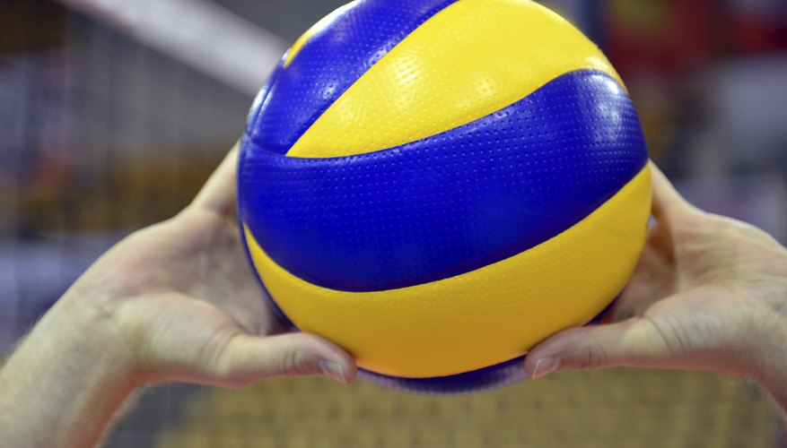 Close-up of a volleyball