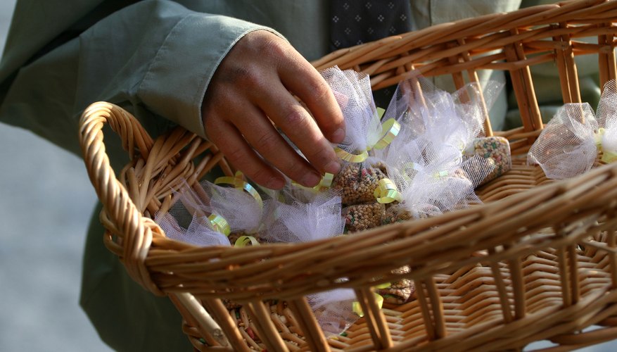 Birds and the venue appreciate the tradition of tossing birdseed at the newly married couple.