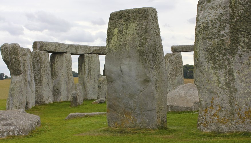 Close-up of Stonehenge