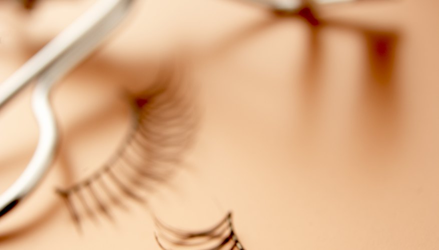 If mascara allergies hold back your makeup fantasies, try false lashes.