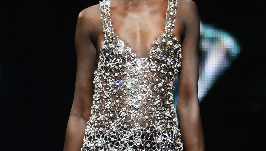 Metallics can look stunning on women of color.