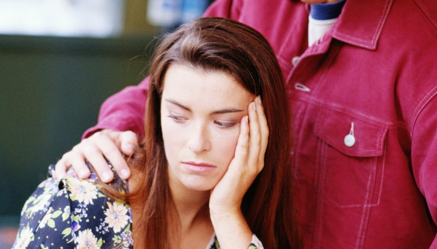 Be there to offer hugs and wipe away her tears.