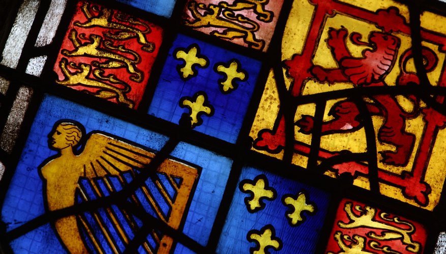 The coat of arms' colors and symbols represented important elements of a family's history.