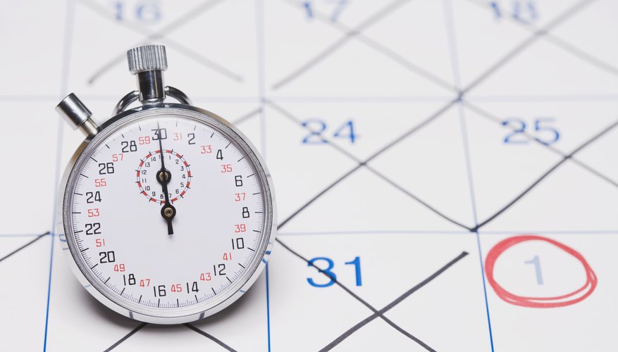 Place your schedule where you will see it every day.