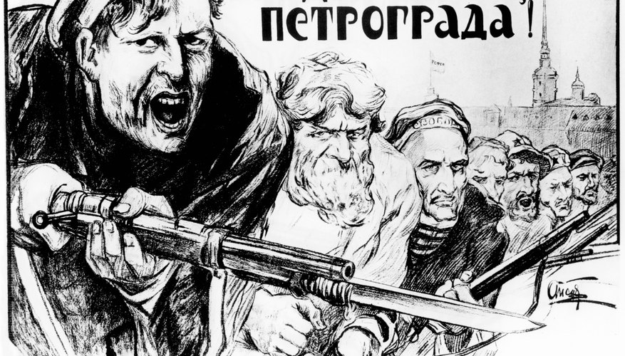 The October Revolution ushered in decades of Communist rule in Russia.