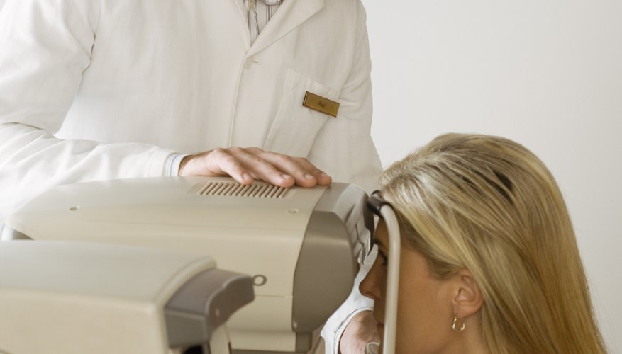 Some eye doctors will train technicians to assist with exams and procedures.