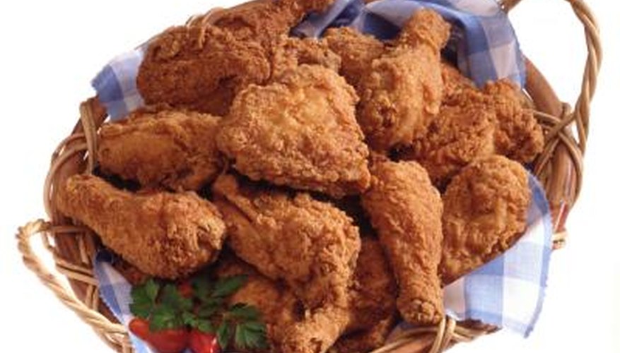 Since fried chicken is best fresh, try to only make the amount you think you'll eat that night.
