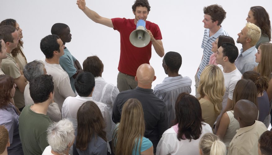 Persuasive speakers know their target audience.