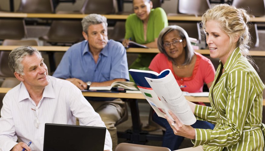 In a student-centered classroom, students and teachers interact frequently.