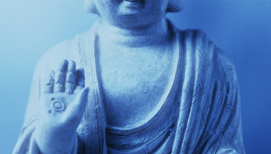 The Buddha taught people how to rise above life's suffering.