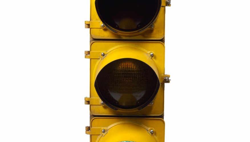 Crafts based around traffic lights can teach the rules of the road.