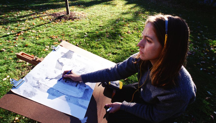 The most competitive art schools look for portfolios of outstanding artwork.
