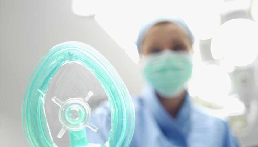 Accredited nurse anesthetist programs give students extensive clinical experience.