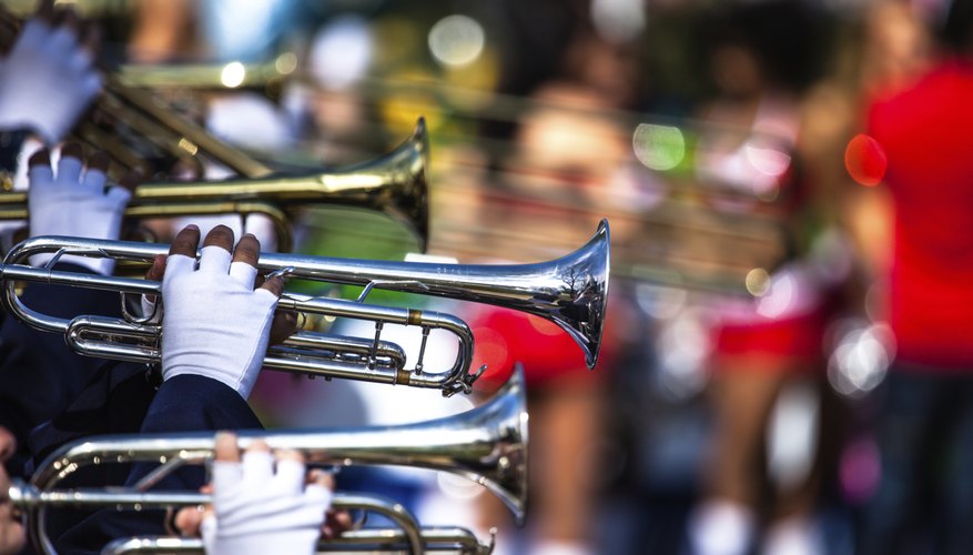 Marching band at parade