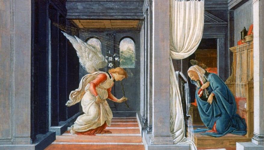 The Annunciation became the event that started the new year in Medieval Europe.