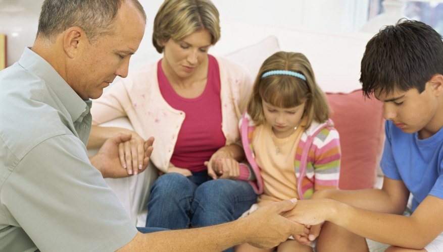 Parents are advised to pray with their children.