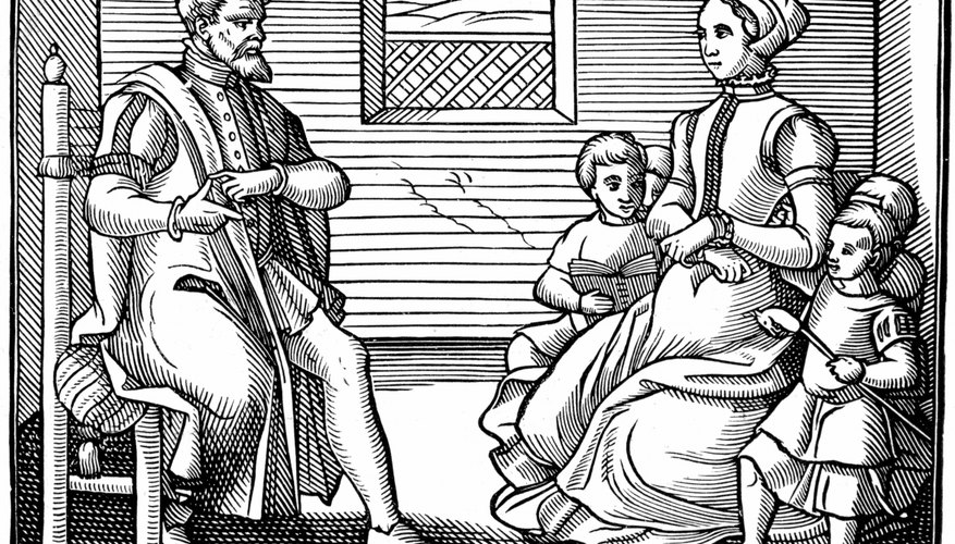 Puritans lived and worshiped simply.
