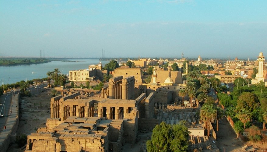 The Nile valley was rich in mineral deposits for food production.