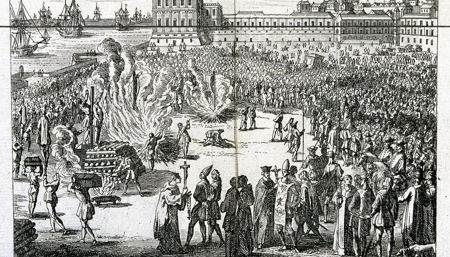 Burning at the stake was only one way to deal with witches in the 1500s and 1600s.