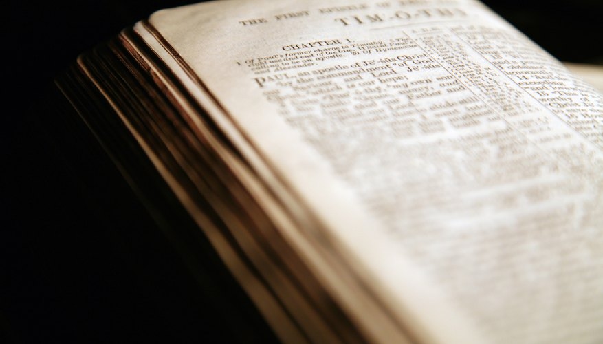 The Bible promises that God will be with believers in scary times.