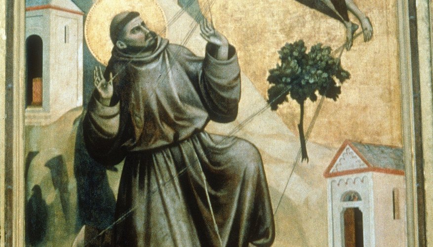 St. Francis of Assisi was known for his love of animals.