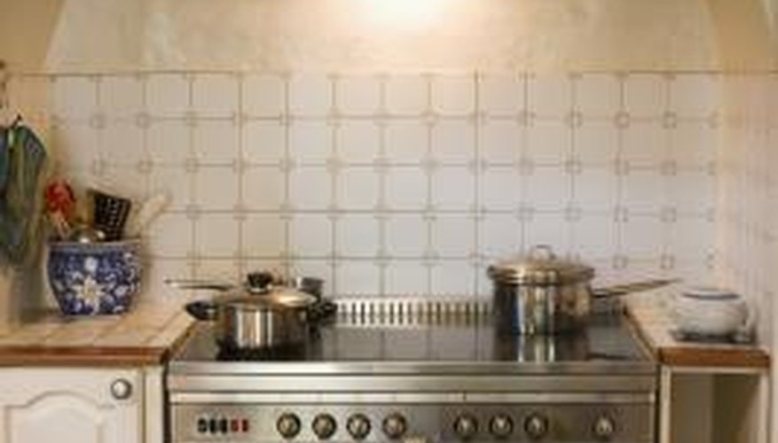 Ceramic glass hobs have smooth surfaces.