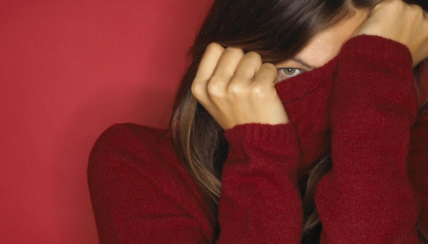 A shy woman needs more time to develop trust.