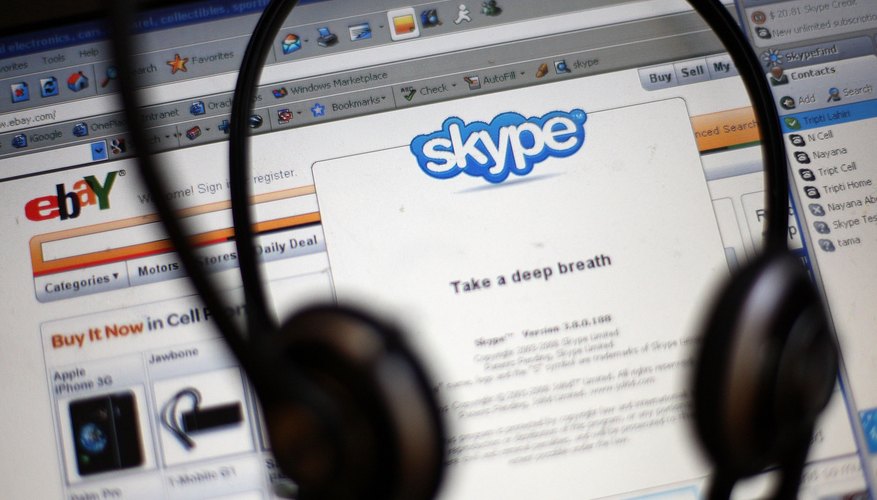 You need a microphone and a webcam to initiate audio and video calls.