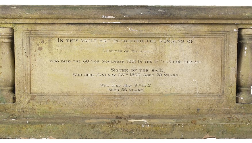 Burials vaults protect caskets and the body inside.