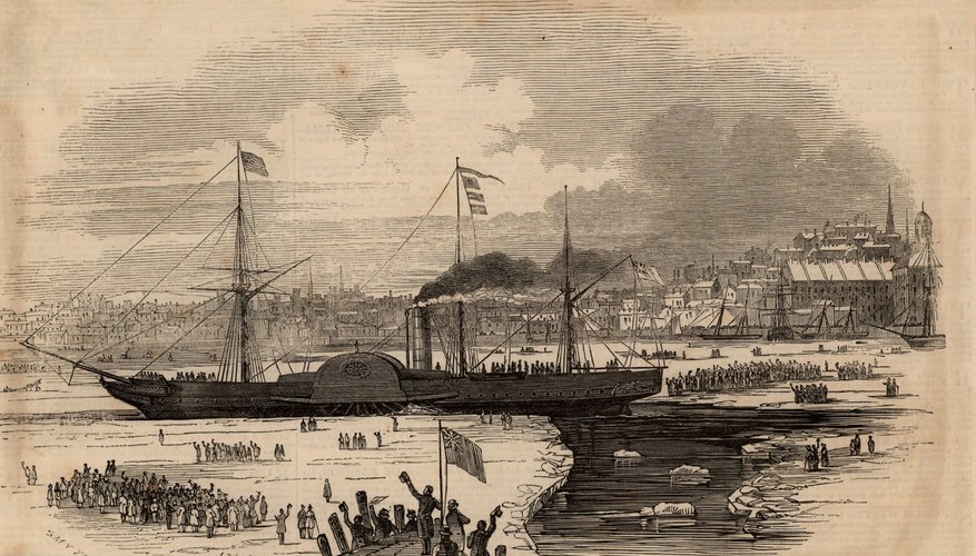 Major cities in the New England colonies were hubs for commerce.