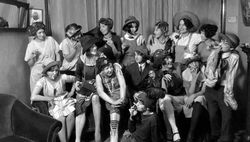 Flappers became synonymous with speakeasies and symbols of social change among younger Americans in the '20s.
