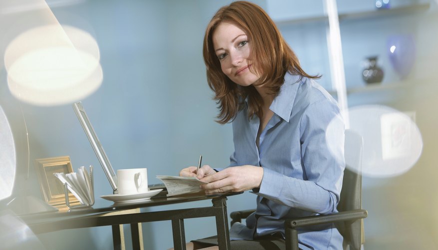 A PayPal app allows you to deposit checks into an account.