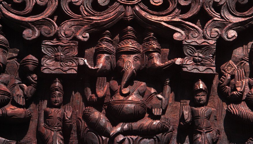 Many temple practices begin by worshiping the elephant-headed Ganesh.
