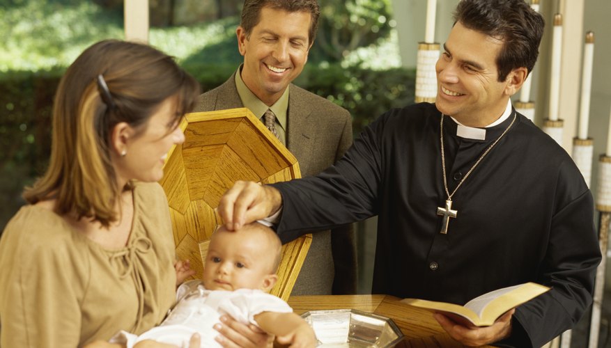 Baby baptism.