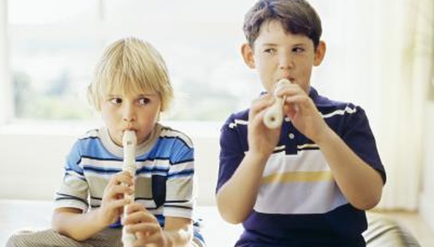 The recorder is one of the easiest instruments to learn to play.