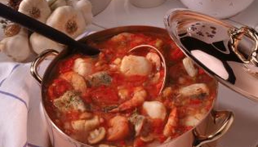 Seafood stew.