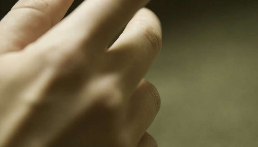 Constantly splitting nails are a sign of poor nail health and dryness.