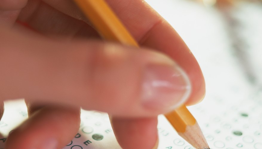 Many assessments have a multiple-choice format.