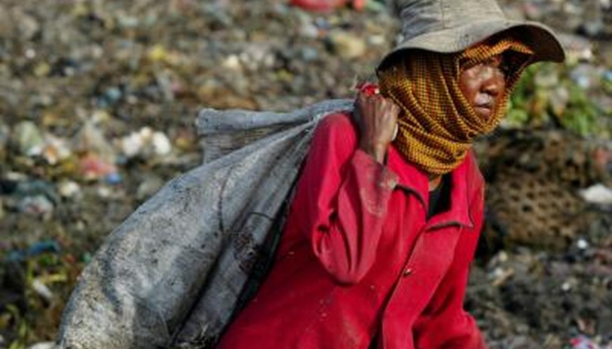 Cambodians wear headscarves to protect them from the elements.