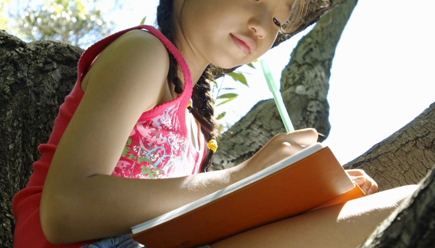 Taking your class outside to write can help stir creativity.