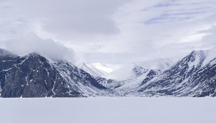 The landscape of Northern Canada