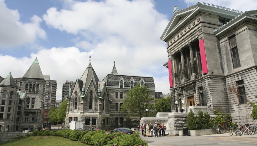 McGill campus in Montreal