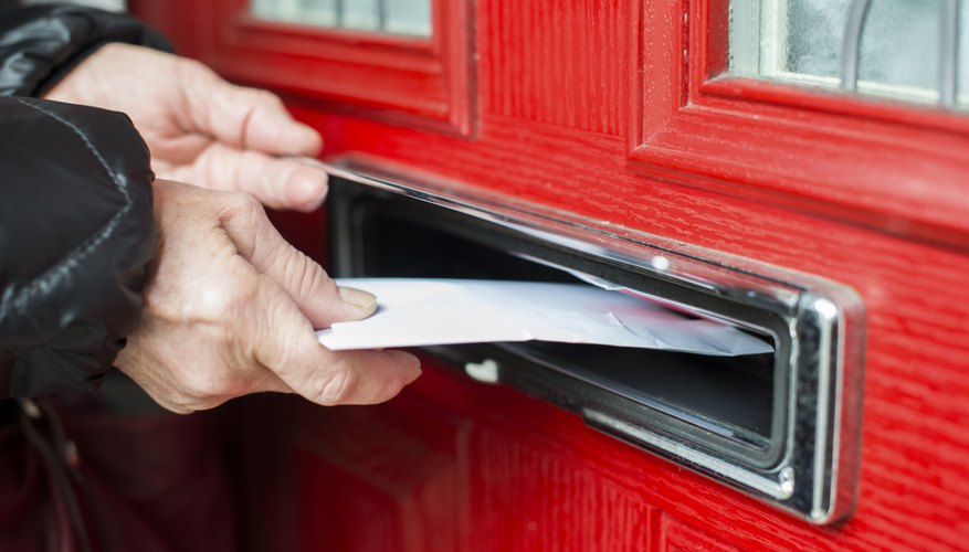 Send a letter via registered mail to track its delivery.