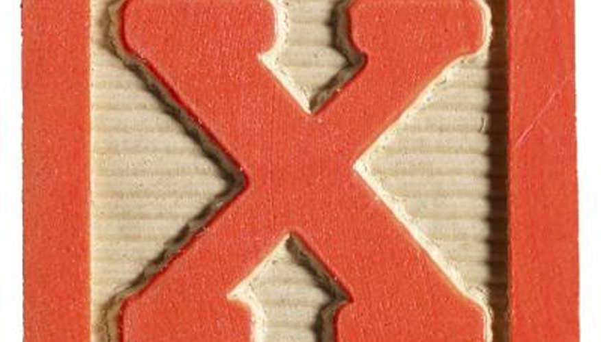 How To Put An X In The Box On A Word Document