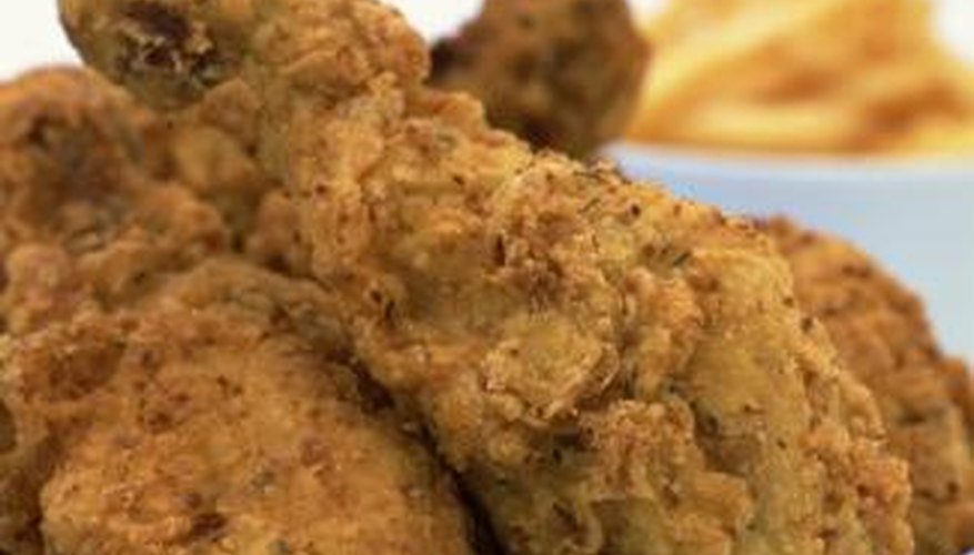 Whether you use a wet batter or not, you can fry frozen chicken legs.