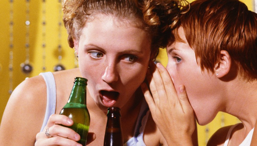 Gossiping to others about you won't make your friend popular.
