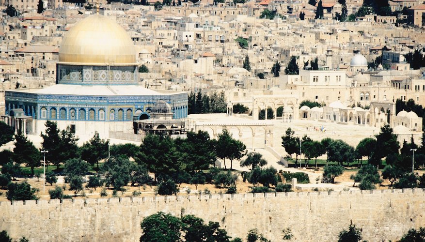 The Temple Mount in Jerusalem is sacred to both Jews and Muslims.