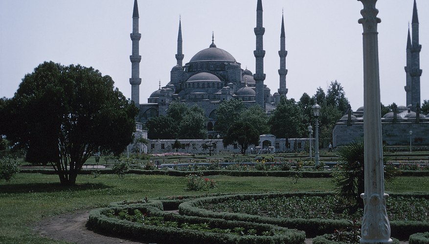 The Hagia Sophia reflects the complex layerings of Christian and Islamic traditions.