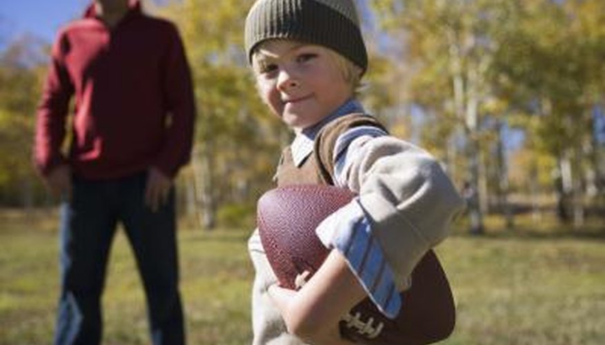 Deflate a football with cold air.