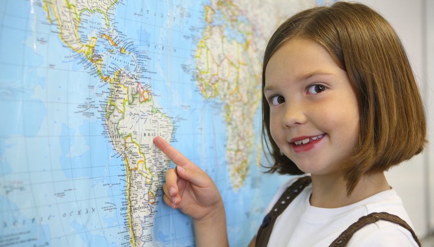 Explain to the kids what maps are used for.